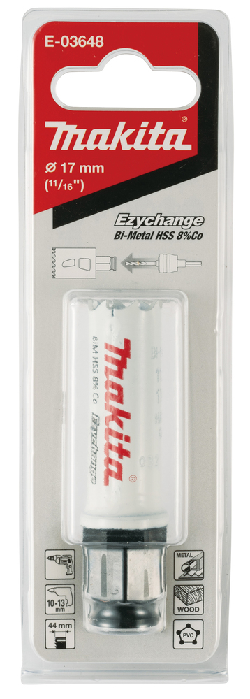 EZYCHANGE bi-metall augusaag 17mm – Makita
