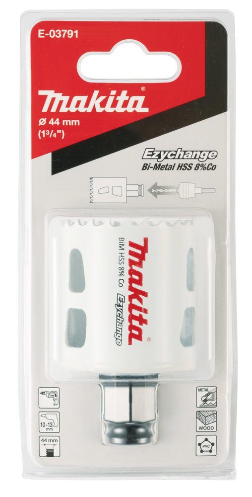 EZYCHANGE bi-metall augusaag 44mm – Makita