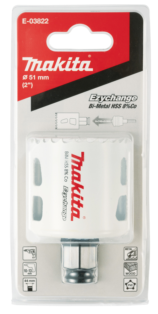 EZYCHANGE bi-metall augusaag 51mm – Makita