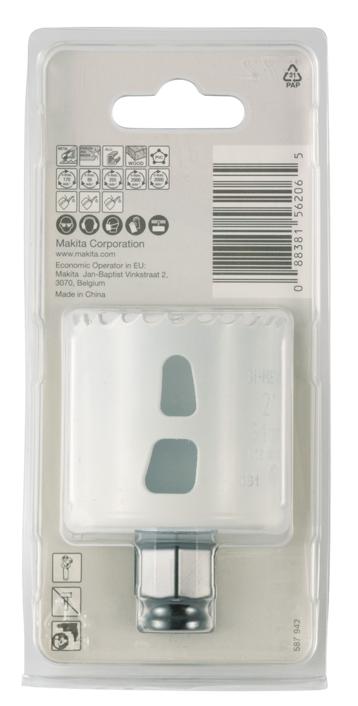 EZYCHANGE bi-metall augusaag 51mm – Makita