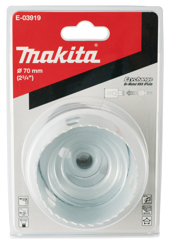 EZYCHANGE bi-metall augusaag 70mm – Makita
