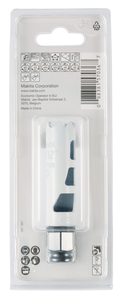 Ezychange mitmeotstarbeline TCT augusaag 20mm – Makita