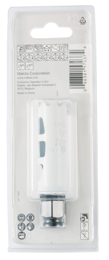 Ezychange mitmeotstarbeline TCT augusaag 22mm – Makita