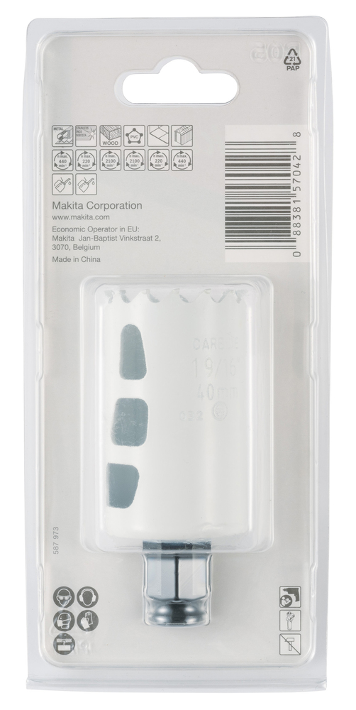 Ezychange mitmeotstarbeline TCT augusaag 40mm – Makita