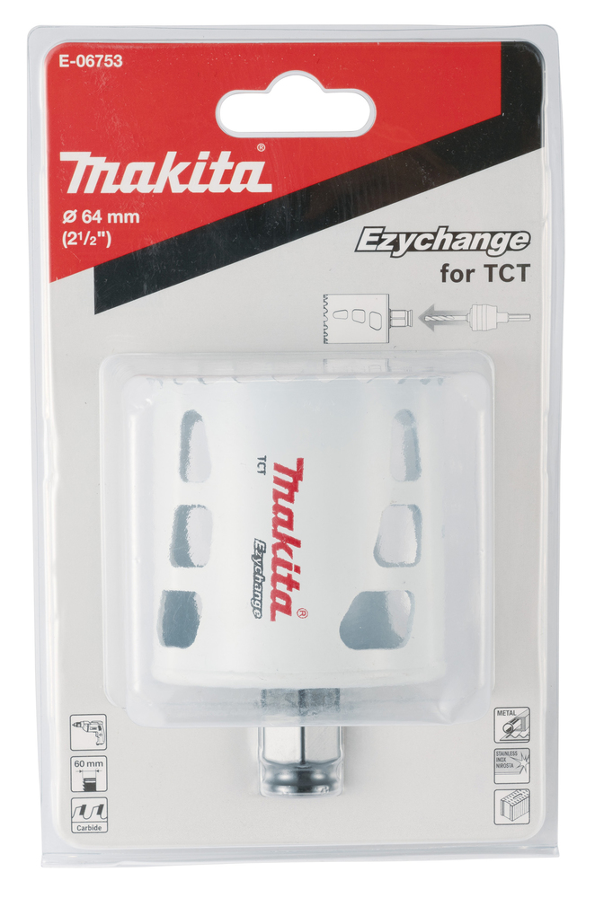 Ezychange mitmeotstarbeline TCT augusaag 64mm