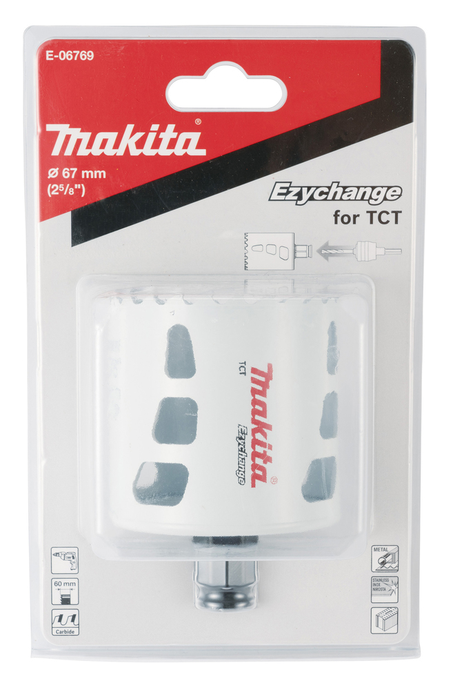 Ezychange mitmeotstarbeline TCT augusaag 67mm
