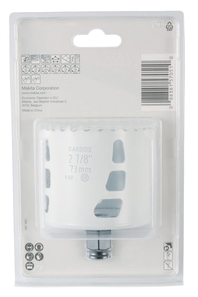 Ezychange mitmeotstarbeline TCT augusaag 73mm – Makita