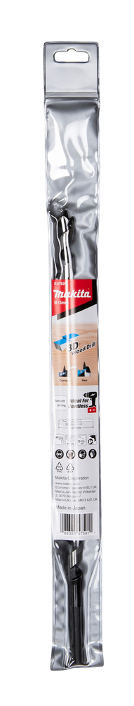 3D vedav puidupuur 13 x 400 mm – Makita