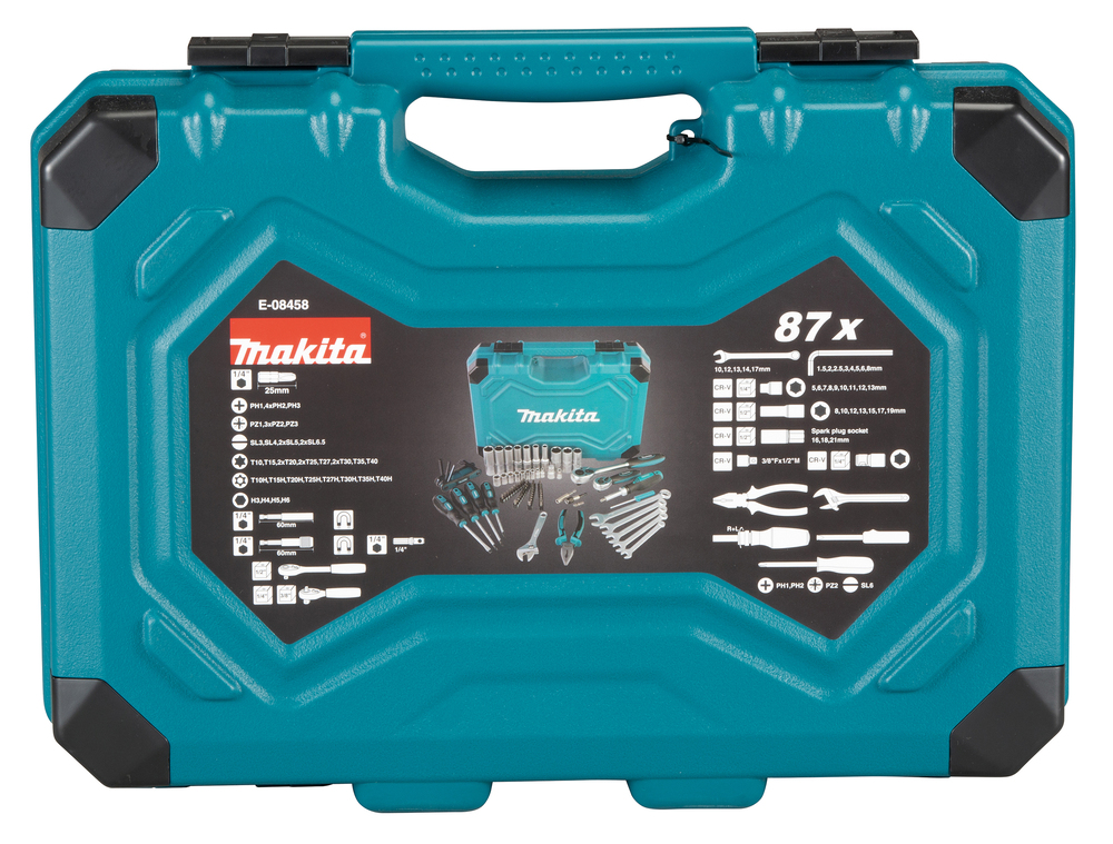 87 Tk osaline käsitööriista komplekt – Makita