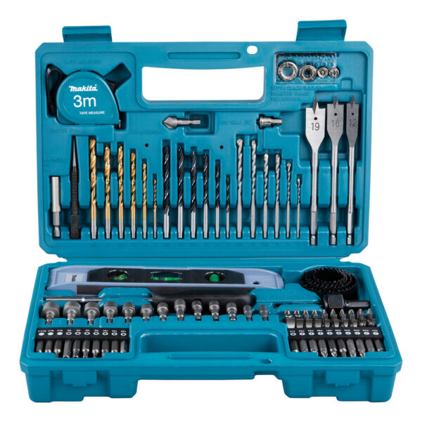 Puuride ja otsakute komplekt 102- osal. – Makita