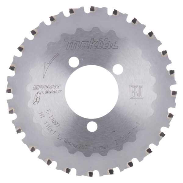 Saeketas 110x34mm, Z-24, DSC251 jaoks, EFFICUT metal – Makita