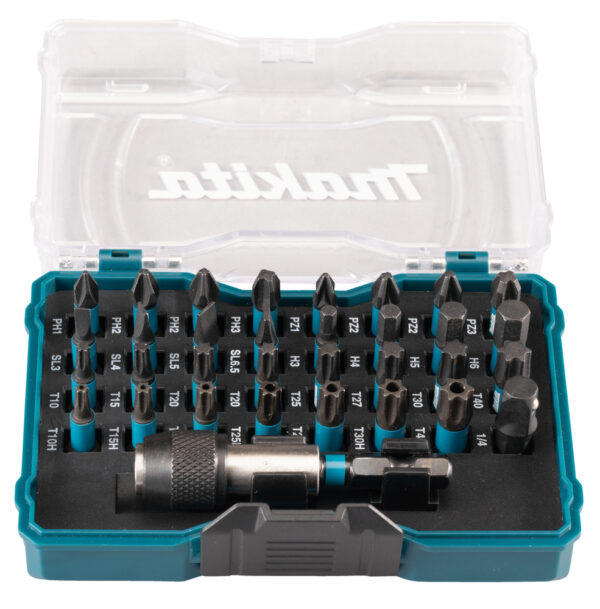 Otsakute komplekt, 33 osal. IMPACT BLACK – Makita