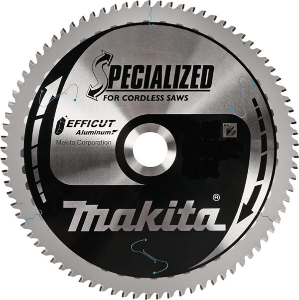T.C.T hammastega saeketas alumiiniumi lõikamiseks 305X30X2MM -3° , T81, EFFICUT Aluminum – Makita