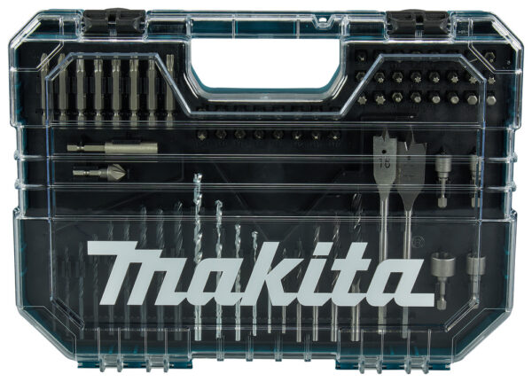 Puuride ja otsakute komplekt 75- osal. – Makita