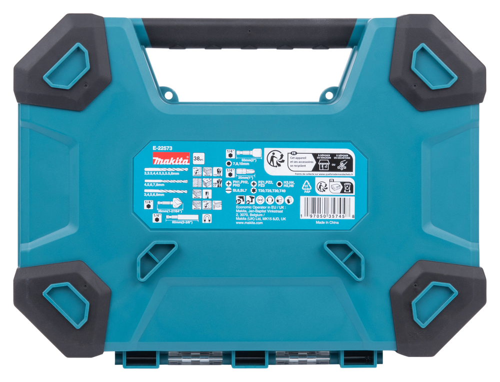 MACCESS Otsakute komplekt, 38-osaline – Makita