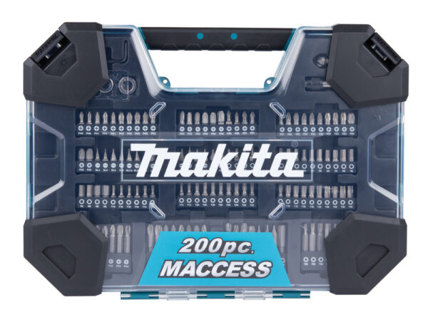 MACCESS Otsakute komplekt, 200-osaline – Makita