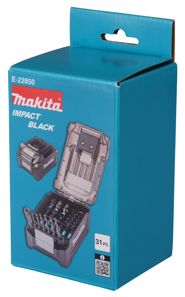 Otsakute komplekt XGT akukujulises karbis, Impact Black, 31 osaline – Makita