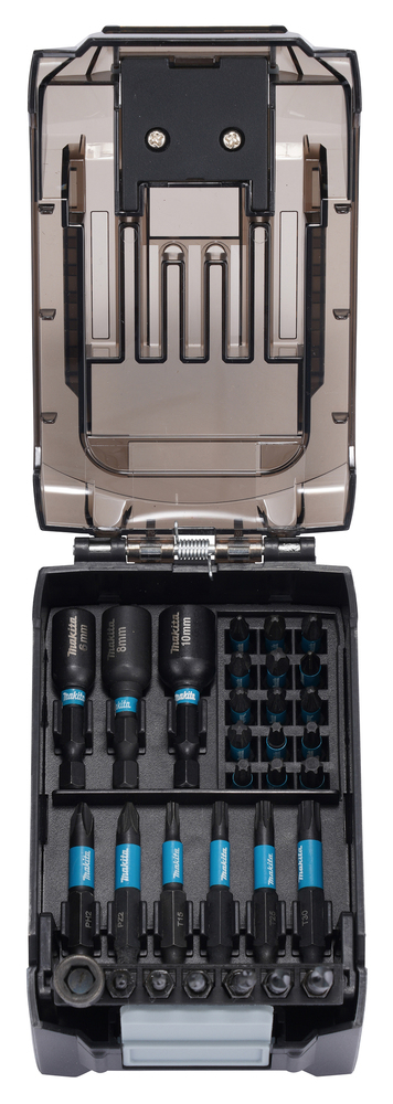 Otsakute komplekt XGT akukujulises karbis, Impact Black, 31 osaline – Makita