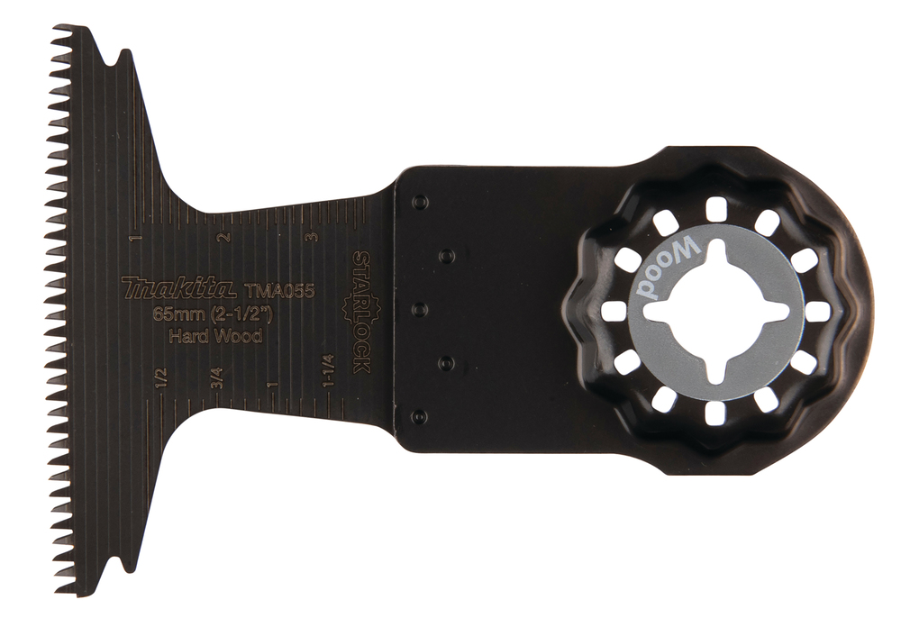 Multitool ristilõikamise saetera 65mm TMA055; BIM, starlock, puidule , 25tk – Makita