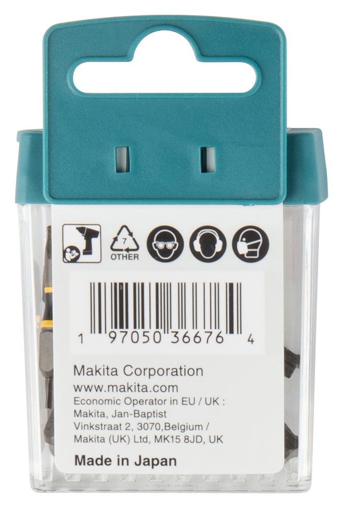 Torsion otsakud C-tüüp Impact PREMIER T25x25mm 15tk. – Makita