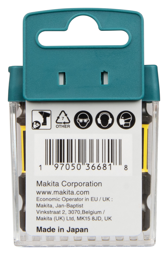 Torsion otsakud E-tüüp Impact PREMIER T10x50mm 10tk. – Makita