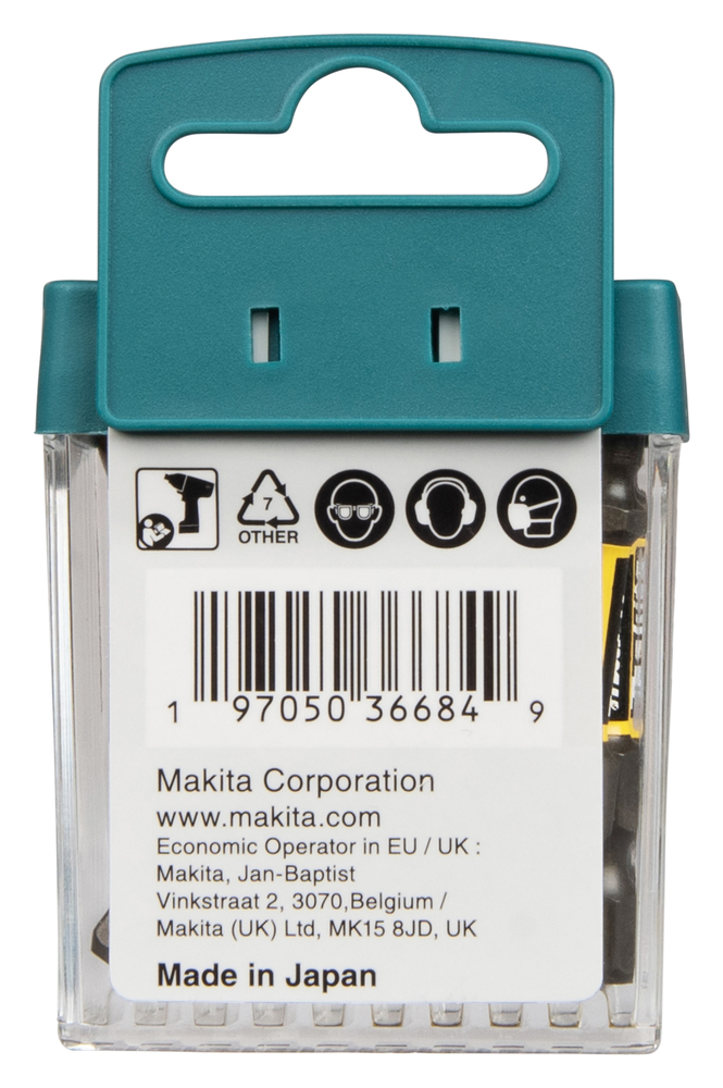 Torsion otsakud E-tüüp Impact PREMIER T25x50mm 10tk. – Makita