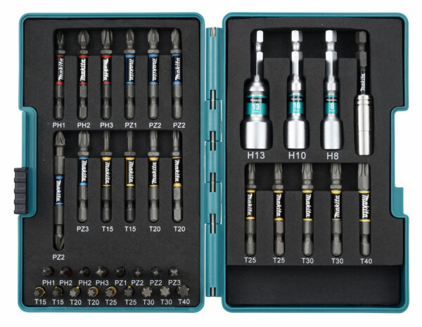 Impact PREMIER Torison otsakute komplekt, 38-osaline – Makita
