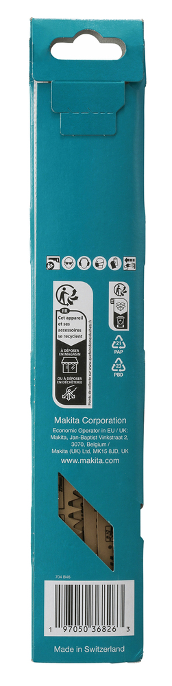 Univ.saetera HCS 225x1,5mm (5tpi), 5tk, toores puit <190mm – Makita