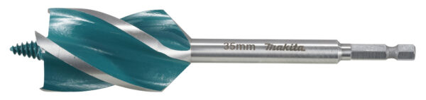 Puidupuur 4 lõikeservaga, 35x165mm, 1/4” HEX varrega – Makita