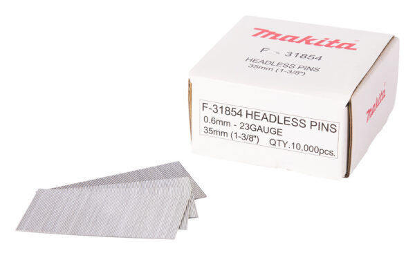 Pin naelad 0,6x35mm, 23ga, teras, 10.000 tk. – Makita