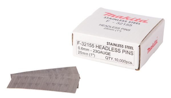 Pin naelad 0,6x25mm, 23ga, RST, 10.000 tk. – Makita