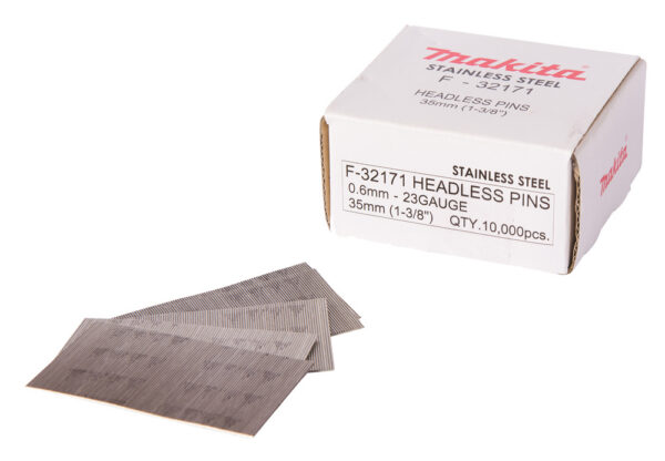 Pin naelad 0,6x35mm, 23ga, RST, 10.000 tk. – Makita