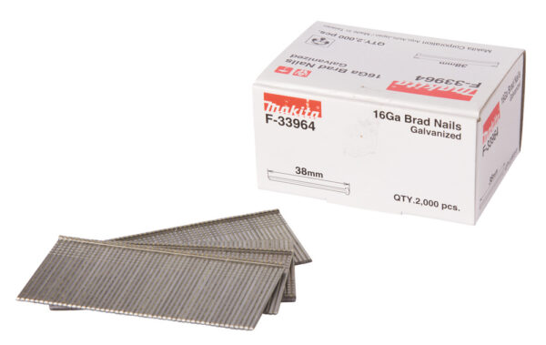 Dykert naelad 1,6X38mm 16ga 2000tk. – Makita