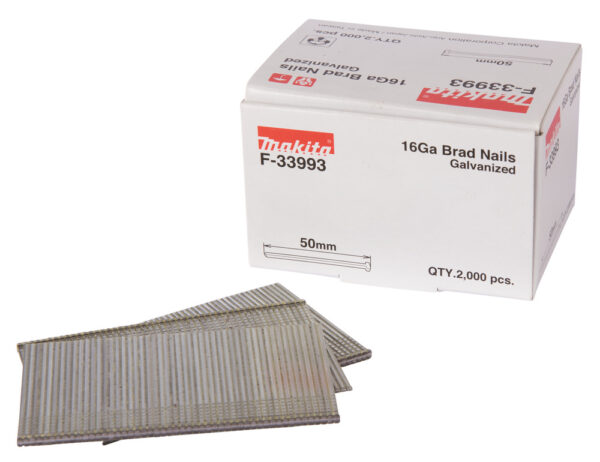 Dykert naelad 1,6X50mm 16ga 2000tk. – Makita