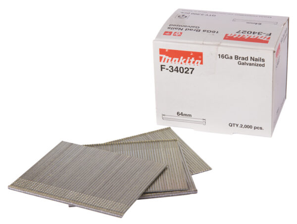 Dykert naelad 1,6X64mm 16ga 2000tk. – Makita