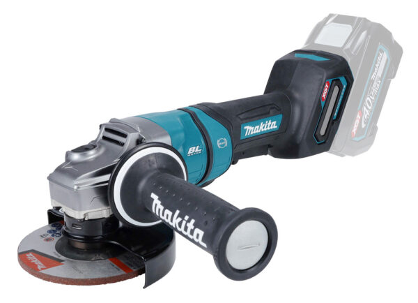 Akunurklihvija XGT, 125MM, 0-11000RPM; Harjavaba mootor; Elektriline kettapidur; AFT; tavalüliti, pedaallüliti, Z-mudel, Ilma akude ja laadijata! – Makita