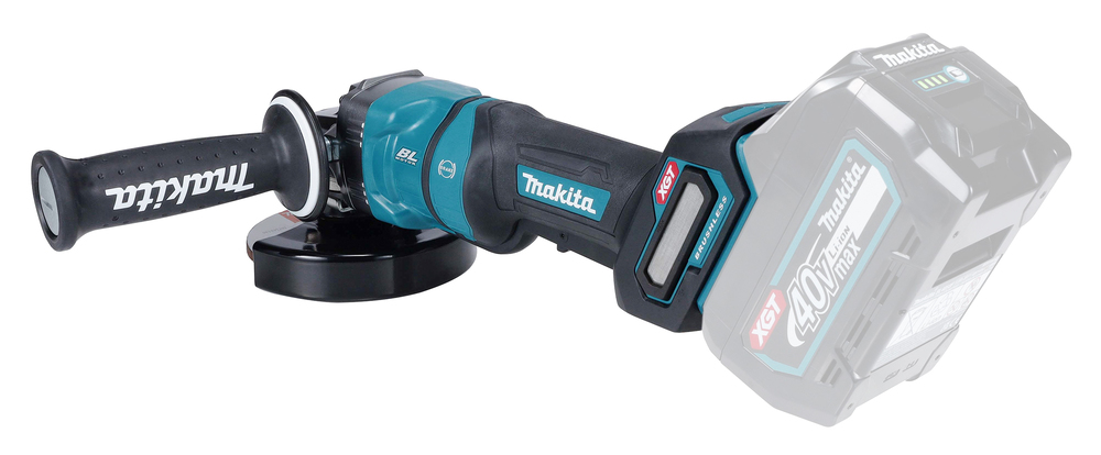 Akunurklihvija XGT, 125MM, 0-11000RPM; Harjavaba mootor; Elektriline kettapidur; AFT; tavalüliti, pedaallüliti, Z-mudel, Ilma akude ja laadijata! – Makita