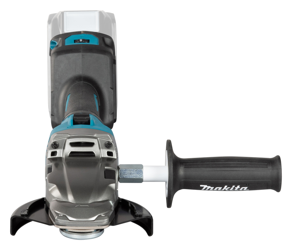 Akunurklihvija XGT, 125MM, 0-9000RPM; Harjavaba mootor; Elektriline kettapidur; AFT; tavalüliti, pedaallüliti, Z-mudel, Ilma akude ja laadijata! – Makita