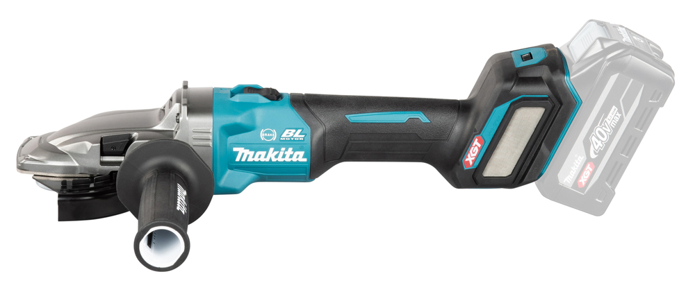 Akunurklihvija XGT, 125MM, 0-9000RPM; Harjavaba mootor; Elektriline kettapidur; AFT; tavalüliti, pedaallüliti, Z-mudel, Ilma akude ja laadijata! – Makita