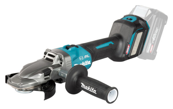 Akunurklihvija XGT, 125MM, 0-9000RPM; Harjavaba mootor; Elektriline kettapidur; AFT; tavalüliti, pedaallüliti, Z-mudel, Ilma akude ja laadijata! – Makita