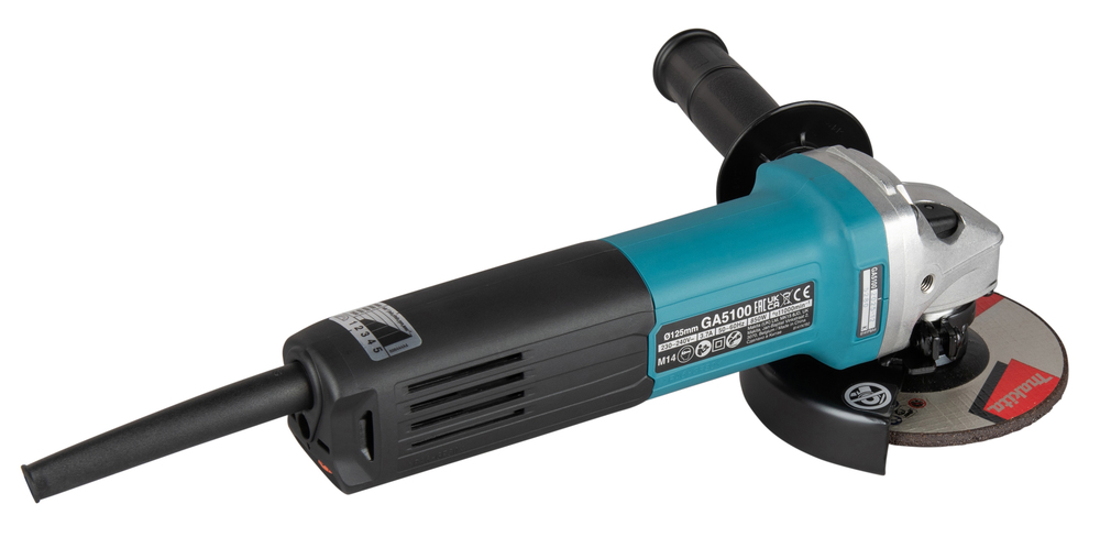 Nurklihvija 850 W, 125 mm, 2800 - 11000 minˉ¹ – Makita