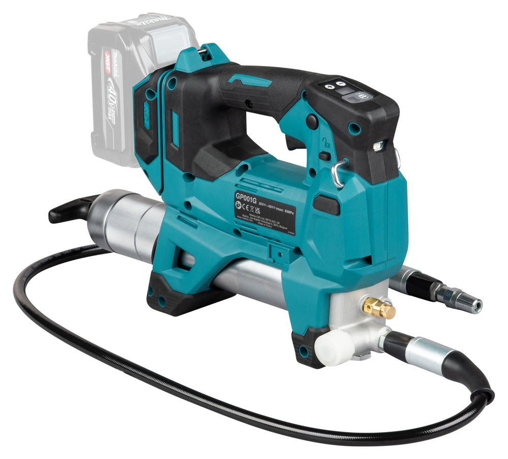 Aku määrdeprits XGT 40V, 690 bar, 145/220/290/350 mL/min, 410/455 g, Ilma akude ja laadijata! – Makita