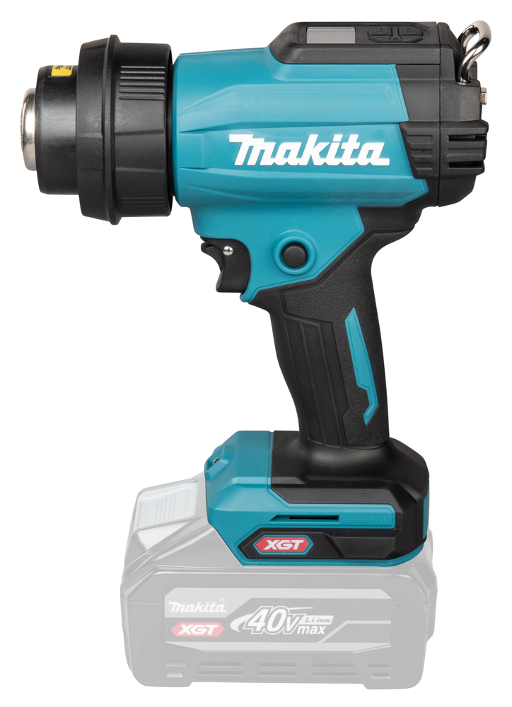 Aku kuumaõhupuhur XGT 40V, Reguleeritav temperatuur - 600C°, 120-200 l/min, MAKPACK, Ilma akude ja laadijata! – Makita