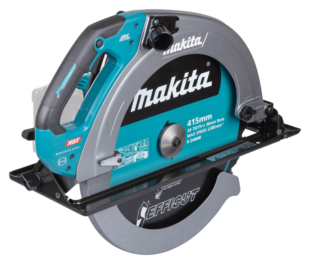 Akuketassaag, XGT, ø415x30mm, 158.0 mm, Harjavaba mootor, AWS (Ilma AWS kiibita), Ilma akude ja laadijata! – Makita