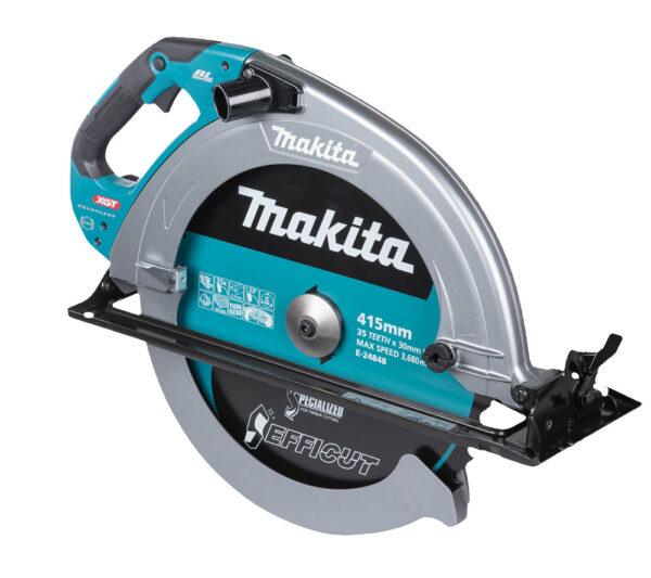 Akuketassaag, XGT, ø415x30mm, 158.0 mm, Harjavaba mootor, AWS (Ilma AWS kiibita), Ilma akude ja laadijata! – Makita