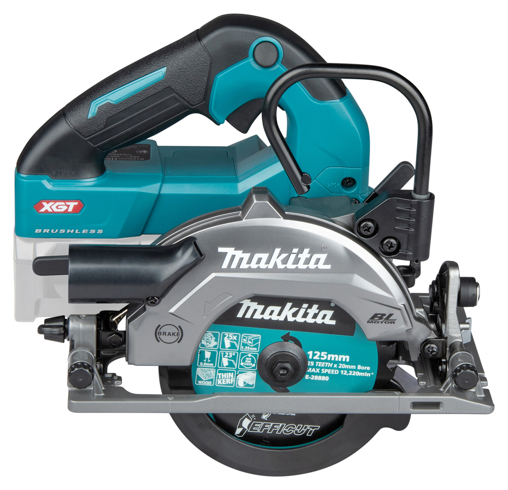 Akuketassaag, XGT, 47 mm, ø125x20mm, Harjavaba mootor, AWS (Ilma AWS kiibita), Ilma akude ja laadijata! – Makita