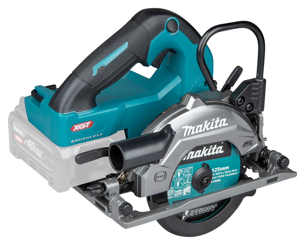 Akuketassaag, XGT, 47 mm, ø125x20mm, Harjavaba mootor, AWS (Ilma AWS kiibita), Ilma akude ja laadijata! – Makita