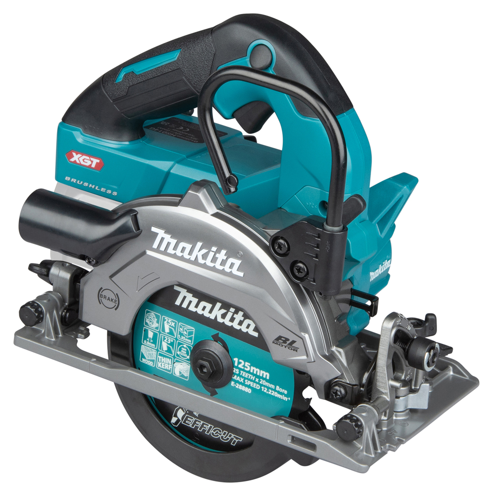 Akuketassaag, XGT, 47 mm, ø125x20mm, Harjavaba mootor, AWS (Ilma AWS kiibita), Ilma akude ja laadijata! – Makita