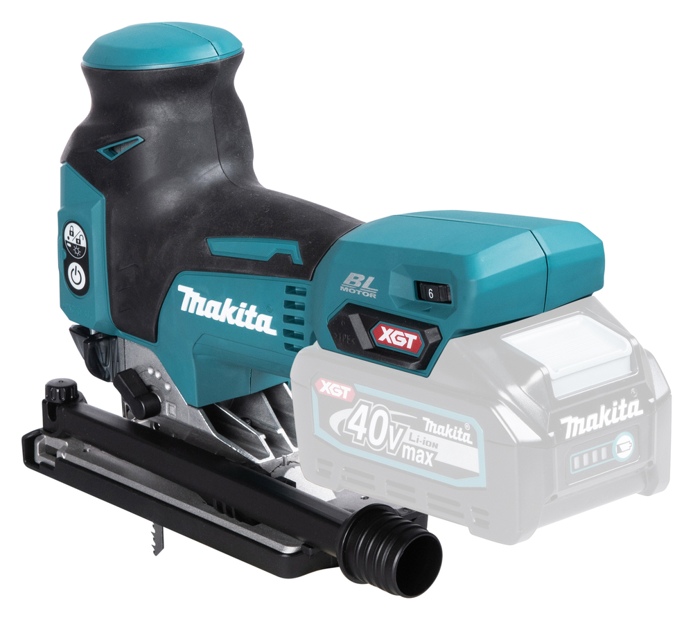 Akutikksaag XGT 40V Li-ion, HARJADETA MOOTOR, 800-3500SPM, 26mm, Ilma akude ja laadijata! – Makita