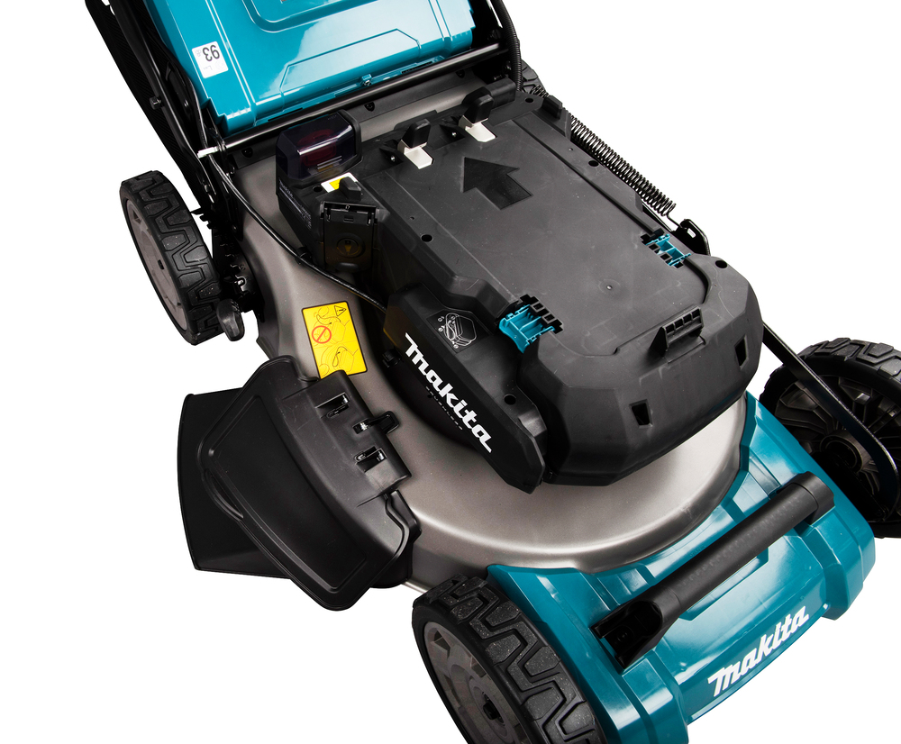 Akumuruniiduk 36V-40Vmax, BL-mootor, 53cm, Iseliikuv, 4/1 (Niitmine, Kogumine, Multsimine, Külgväljavise) Metallist korpus, Ilma akude ja laadijata! – Makita